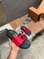 Under armo project rock blackred slides