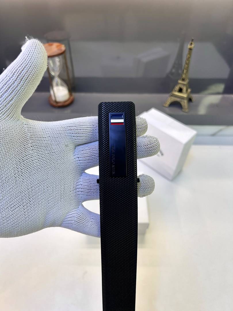 Us_Polo Black Premium Quality Belt Fa 757