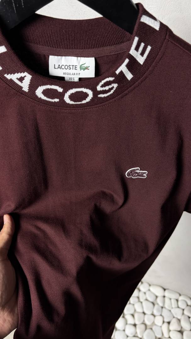 Lacoste Signature Collar Logo 1237