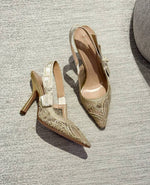 Dior_Jadiyor_Slingback_Heels_Pumps_Gold_For_Her_With_Original_Box_And_Carry_Bag