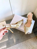 Dior_Jadiyor_Slingback_Heels_Pumps_Gold_For_Her_With_Original_Box_And_Carry_Bag