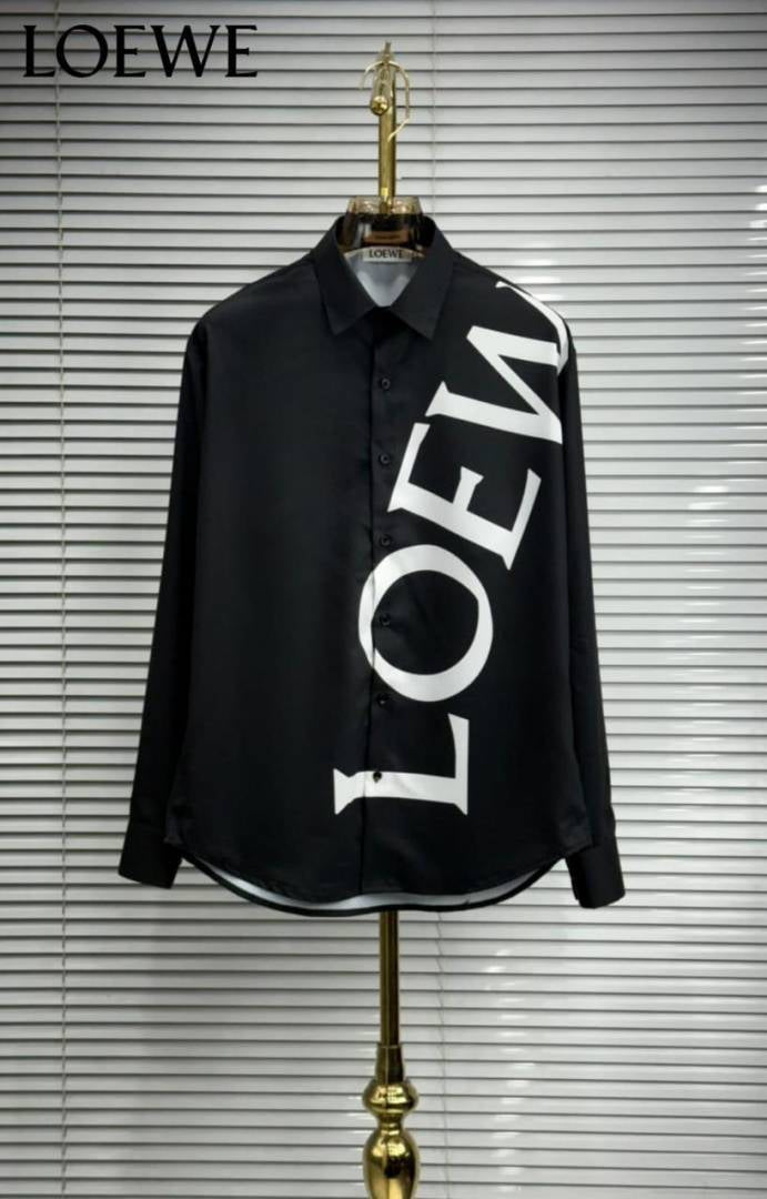 Loewe Ronauldo Edition Black Shirt