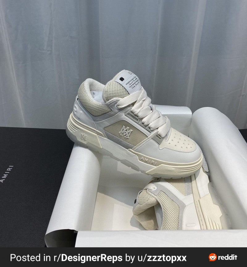 Amiri MA-2 Alabaster Low Top Beige 504