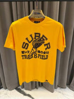 Super Dry Round Neck T-shirt Yellow