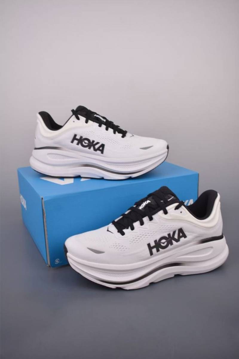 Hoka Bondi 9 White Black 501