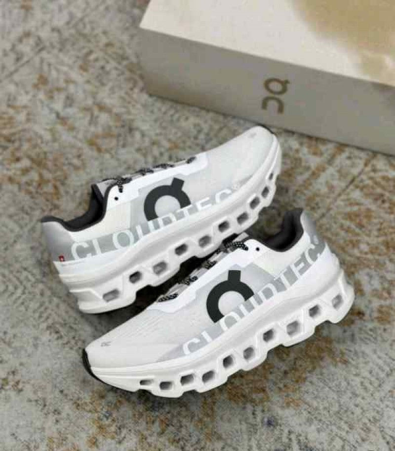 On Cloudmonster All White
