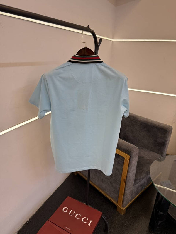 Gucci Imported box pack polo tshirt sky