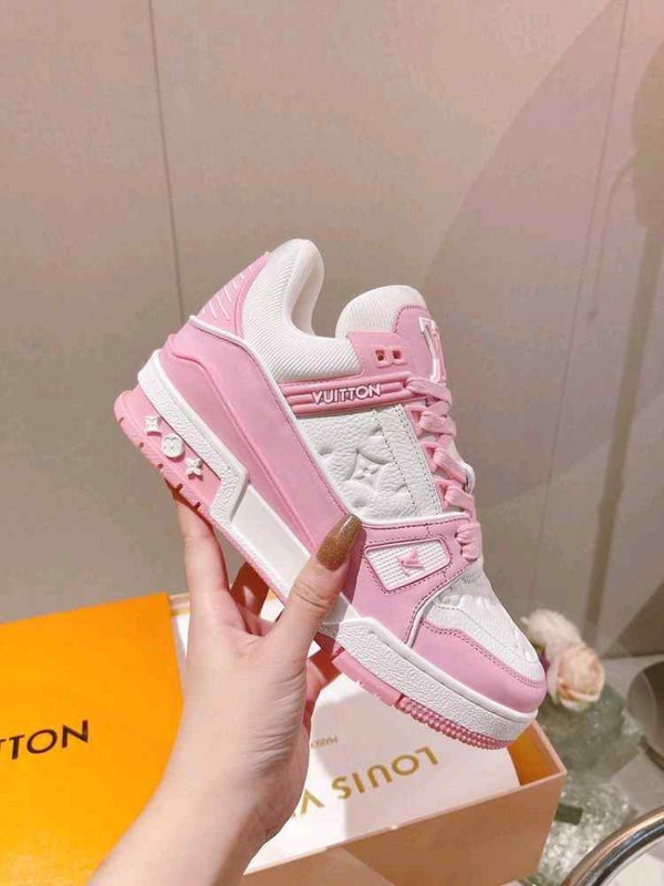 Louis Vuitton LV TRAINER PINK