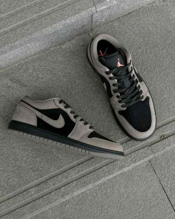 Nike Air Jordan 1 Low SE Olive Grey Black 1089