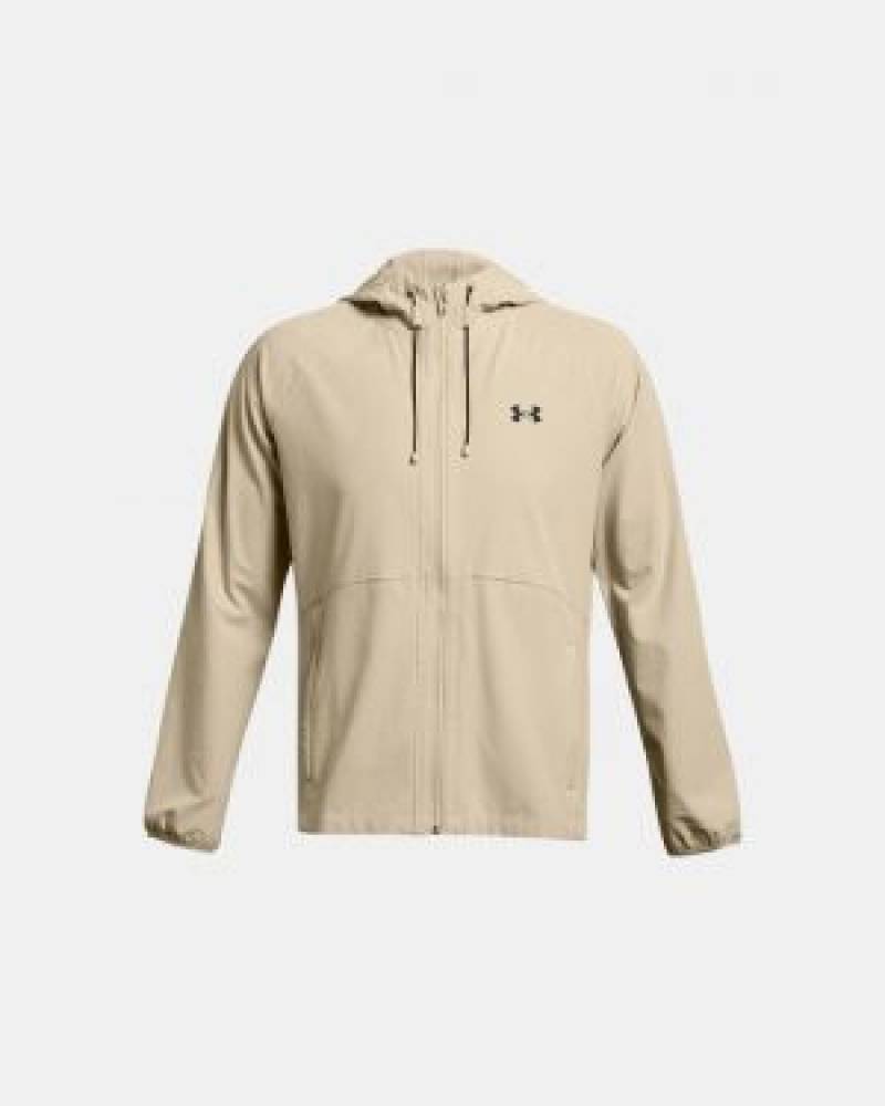 Under Armor Bomber Jacket Light Beige