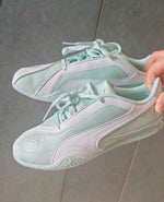Puma Bella V2 Leather Green