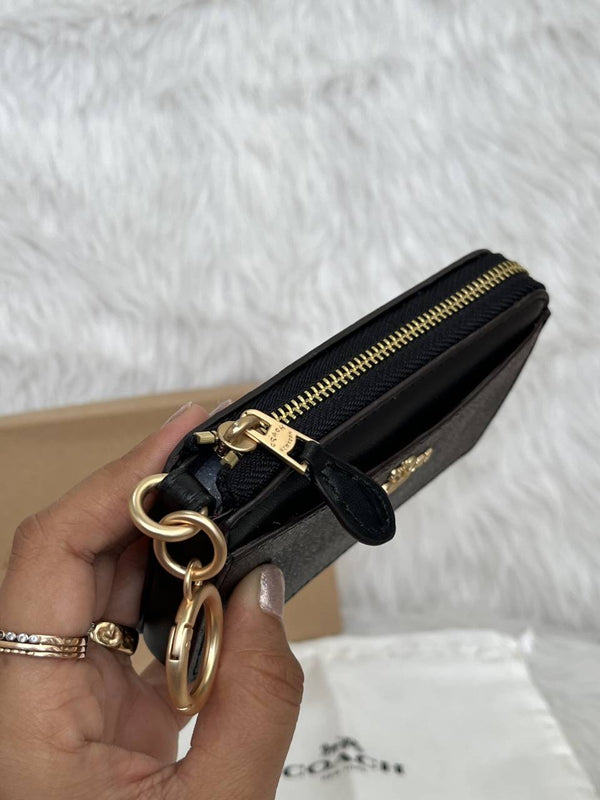 Coach_CC-5_Zip_Card_Case_Wallet_With_OriginalBox_DustCover