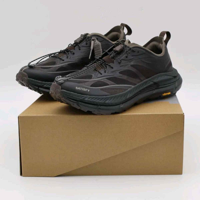 Hoka x Satisfy One Mafate Speed 4 Lite Coffee