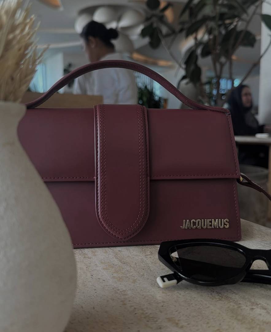 Jacquemus Le Bambino Grand Large Shoulder Bag With Original Box & Dust Cover