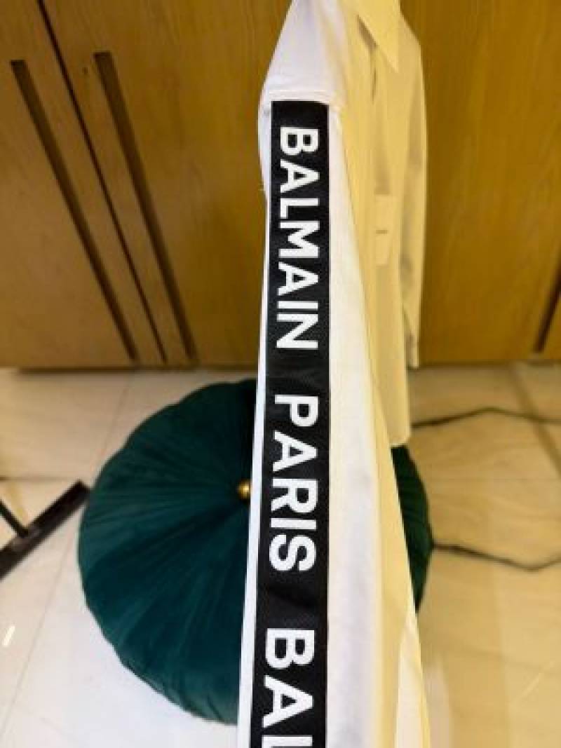 Balmain IMPORTED STORE ARTICLE SHIRT WHITE