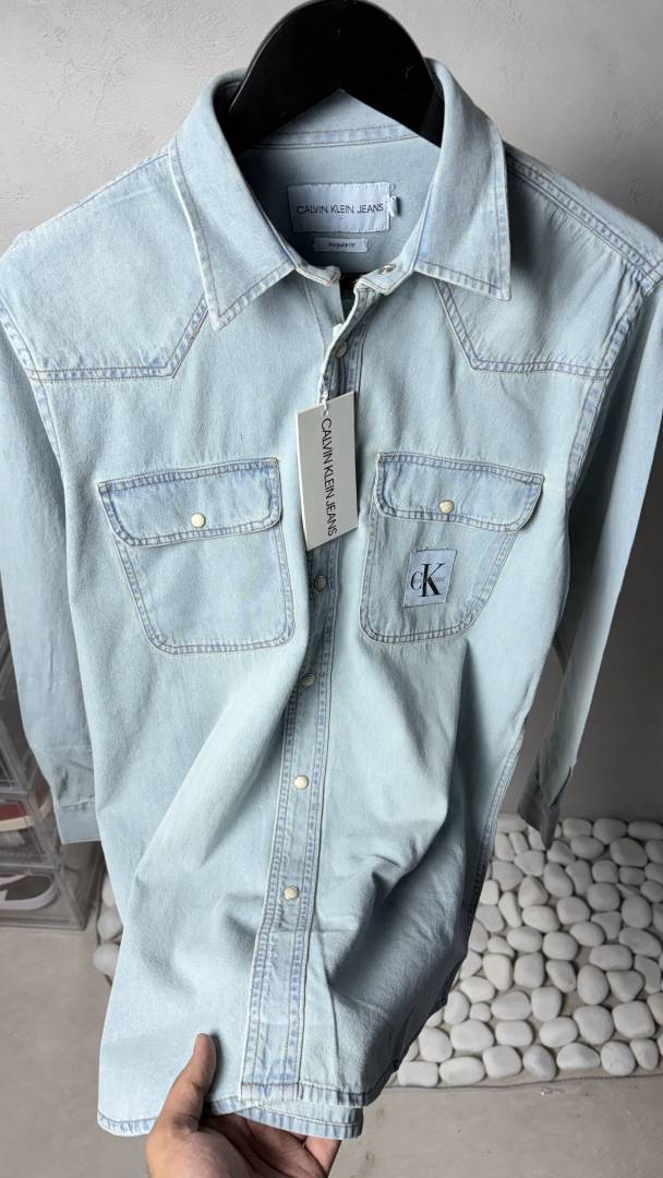 Calvin Kline Signature Denim Shirts 1196