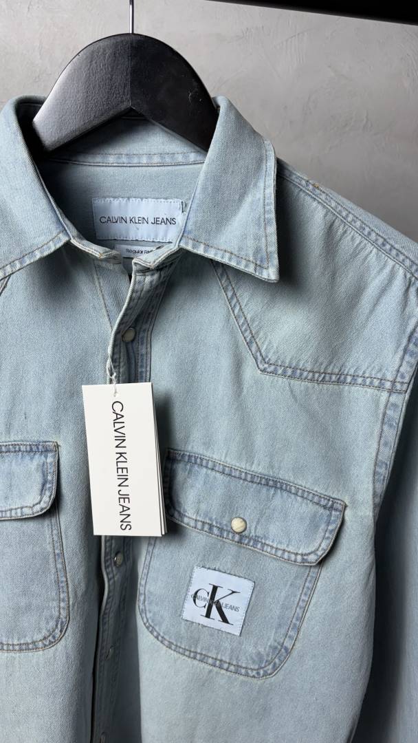 Calvin Kline Signature Denim Shirts 1196
