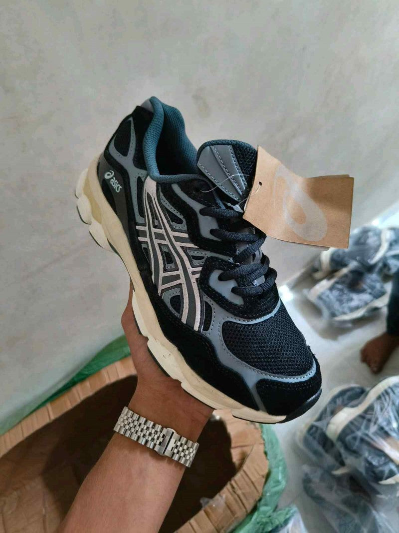 Asics Gel NYC Black grey 2698