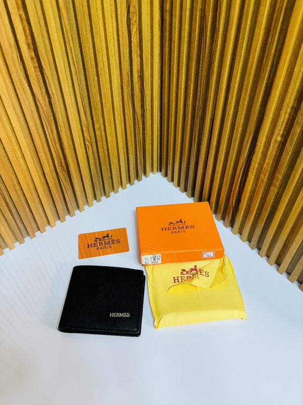 41 HERMEZ FULL BLACK PREMIUM QUALITY WALLET WITH BOX