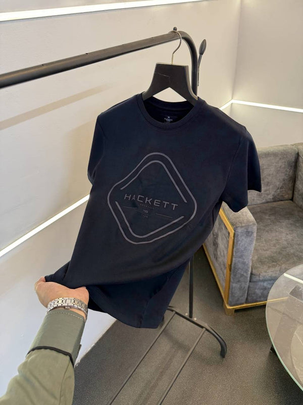 Hackett navy imported round neck tshirt