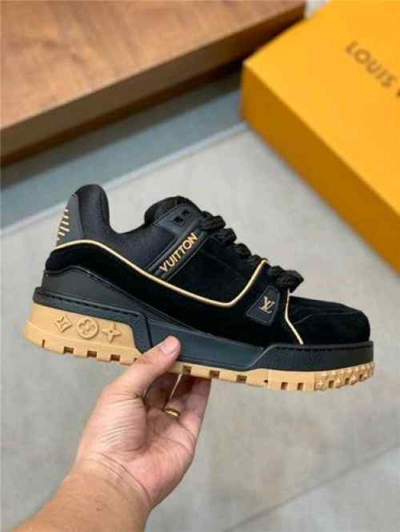 Louis Vuitton Trainer Maxi Black Gum 201