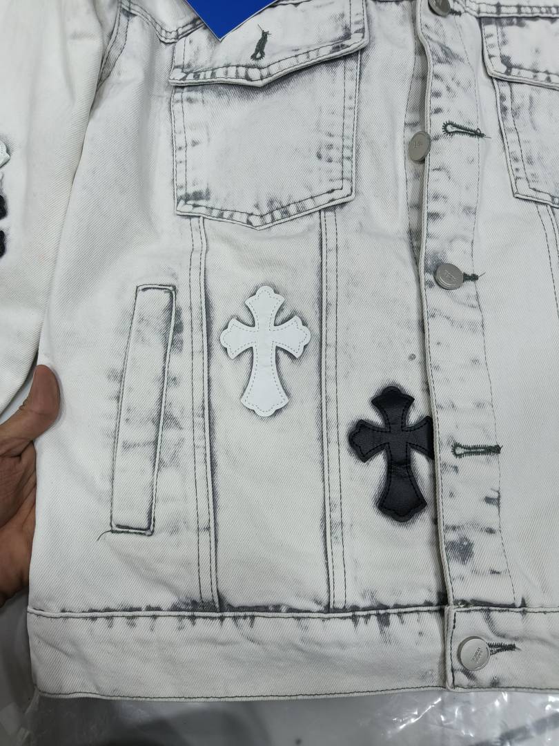 CHROME HEARTS IMPORTED STORE ARTICLE DENIM JACKET