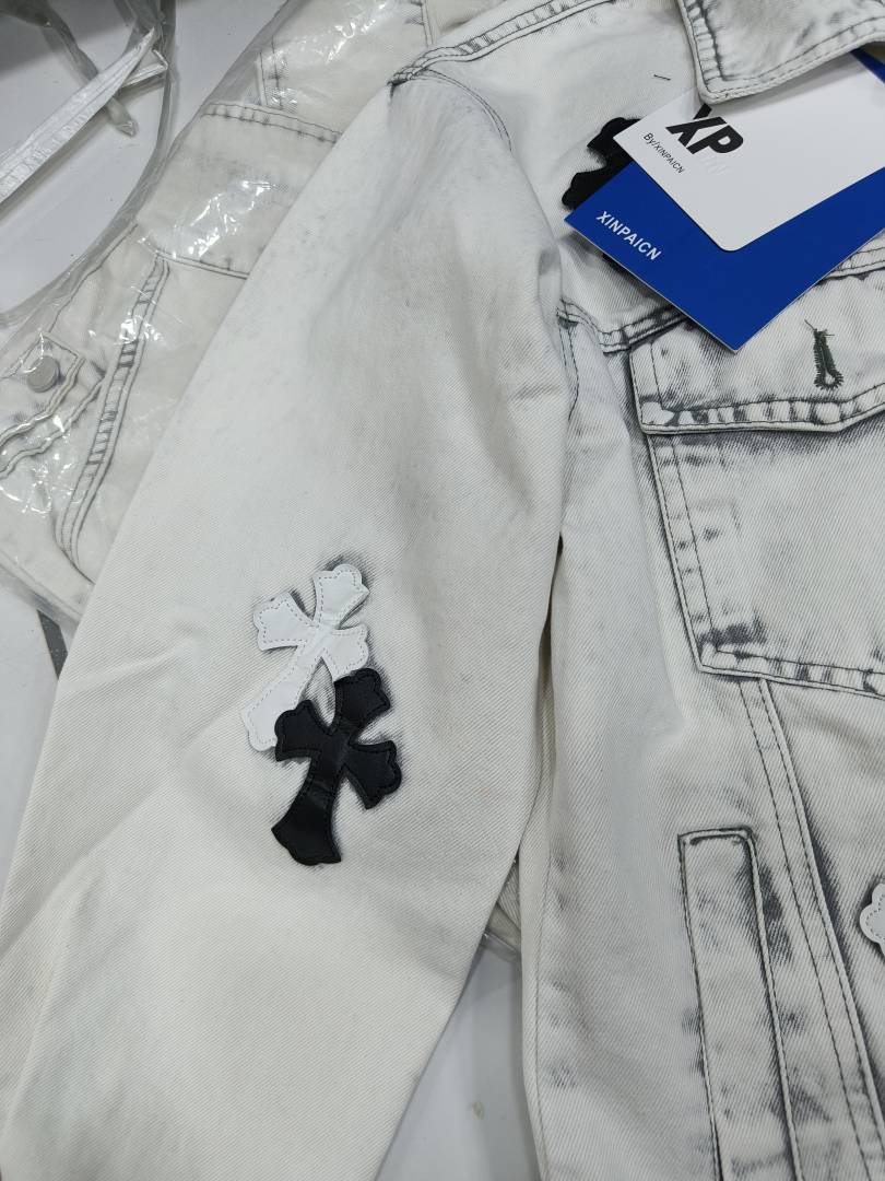 CHROME HEARTS IMPORTED STORE ARTICLE DENIM JACKET
