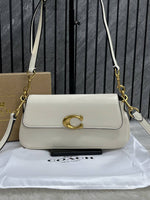 Coach_Jet_Set_White_Shoulder_Bag_With_OriginalBox_DustCover