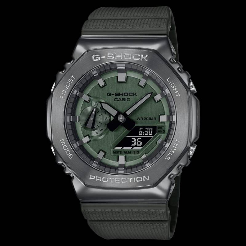 Casio g shock gm2100 full green