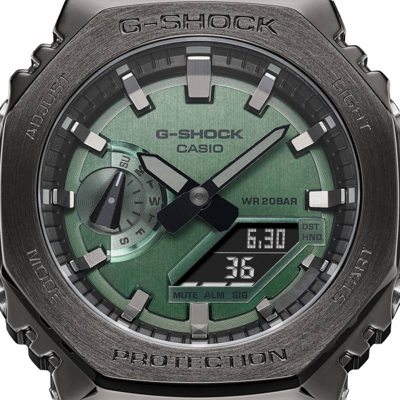 Casio g shock gm2100 full green