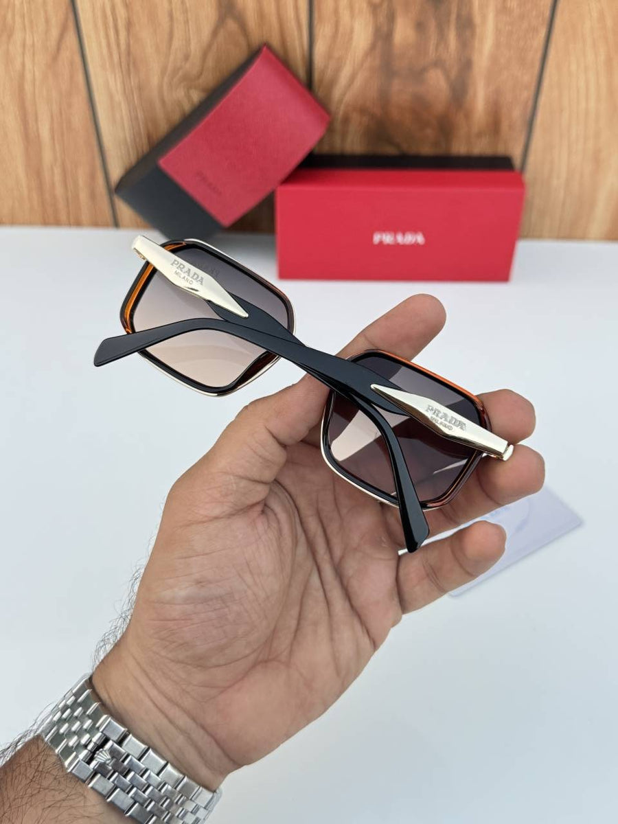 Prada 792 gold brown