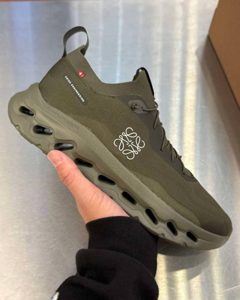 Loewe X On Cloudtilt 2 0 Sneakers Olive