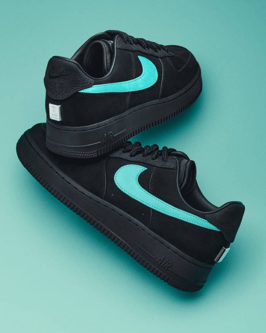 Nike Airforce 1 Low Tiffany Black Semi UA--sale
