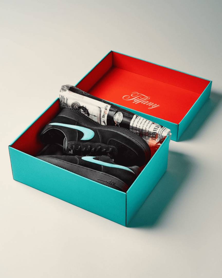 Nike Airforce 1 Low Tiffany Black Semi UA--sale