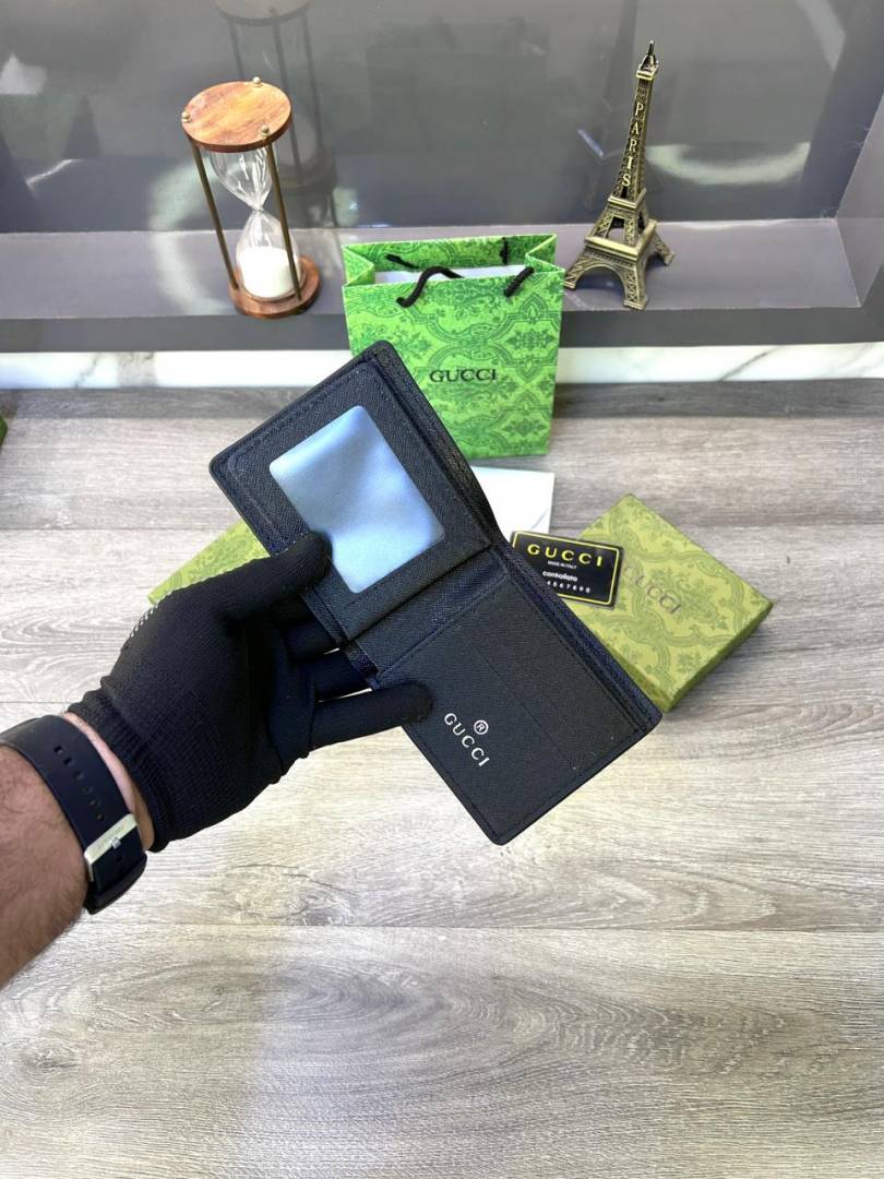 Gucci Wallet Black Fa 83