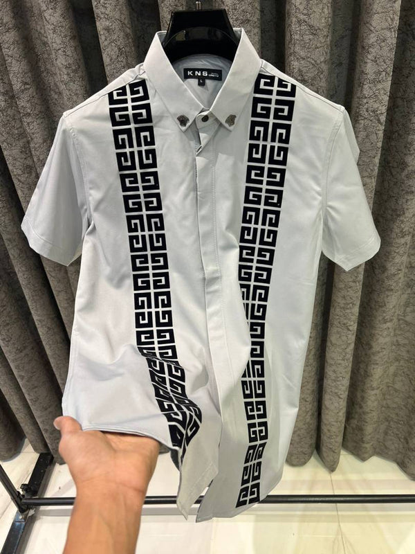 Versace IMPORTED STORE ARTICLE DIAMOND SHIRT