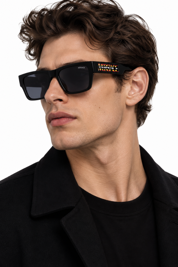 Versace 4430 Shine Black Multi
