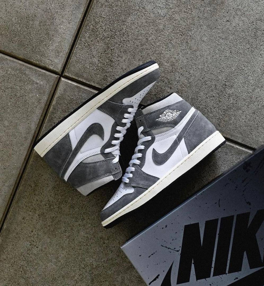 Nike AIR JORDAN 1 HIGH WASHED BLACK SEMI UA