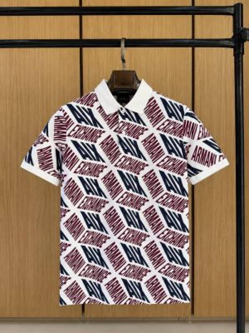 Armani exchang-e IMPORTED STORE ARTICLE POLO T SHIRT