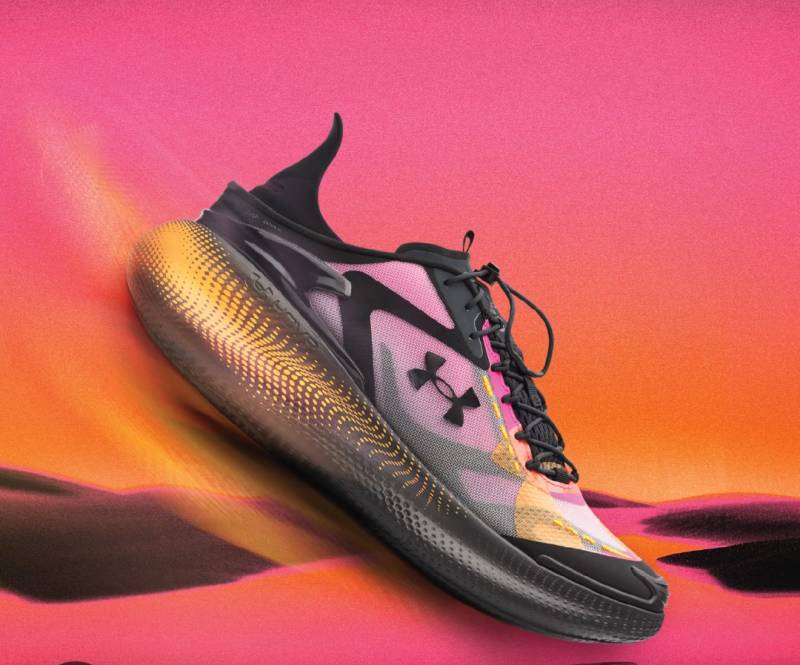 Underr Armour Echo Slipspeed Black Rebel Pink