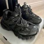 Balenciaga a track trainer with full accessories triple black sale