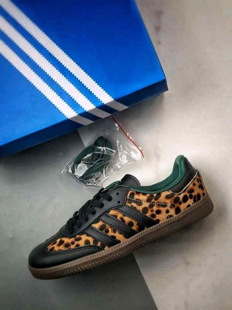 Adidas Samba OG Black Green Leopard 1778