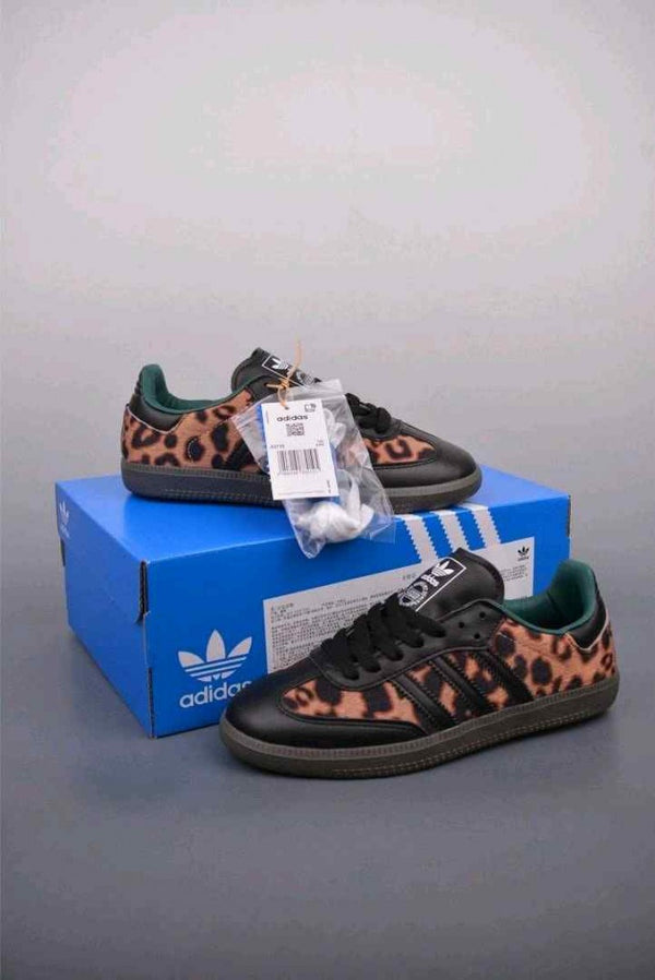 Adidas Samba OG Black Green Leopard 1778