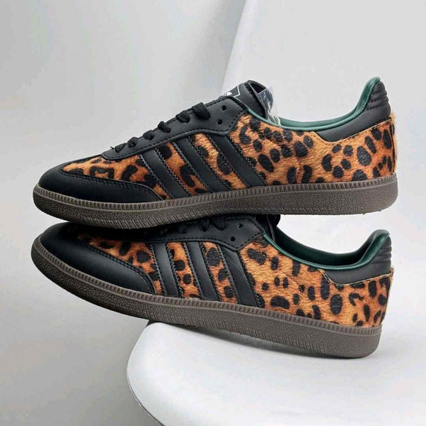 Adidas Samba OG Black Green Leopard 1778