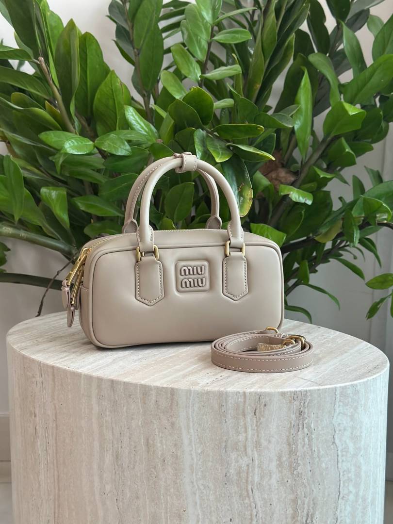 Miu Miu Arcadie Beige With Original Packaging