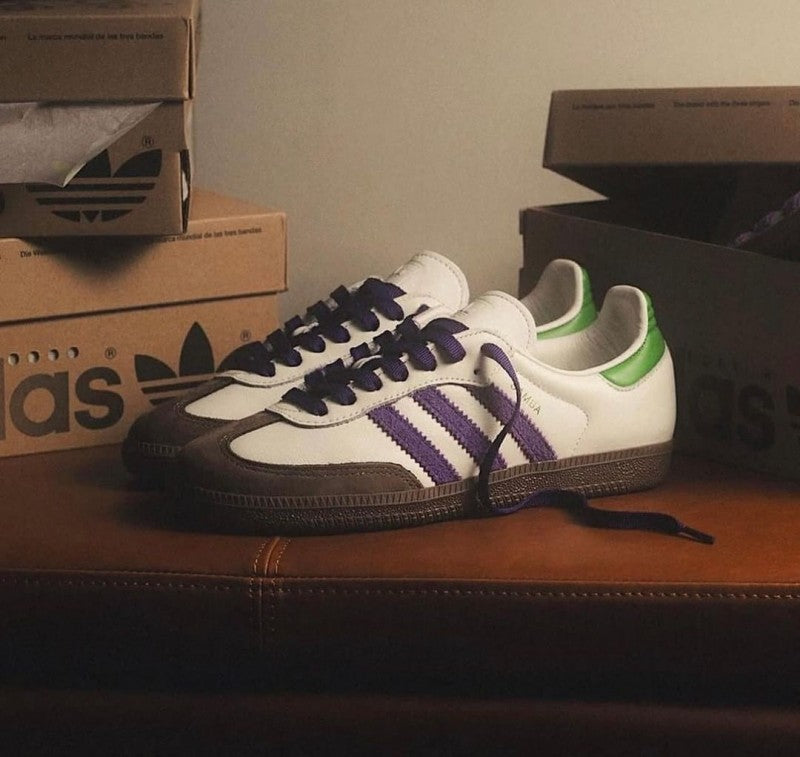 S samba core purple green fix