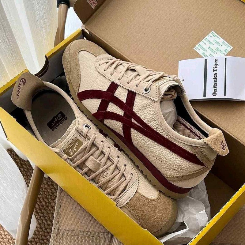 Onitsuka Tigarr Mexico 66 SD Beige Beet Juice 1047