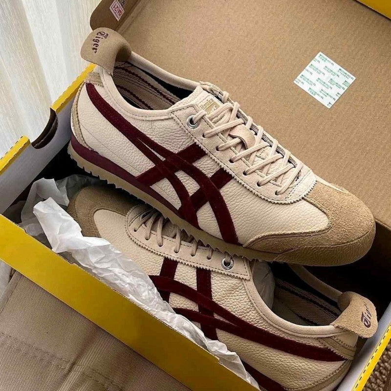 Onitsuka Tigarr Mexico 66 SD Beige Beet Juice 1047