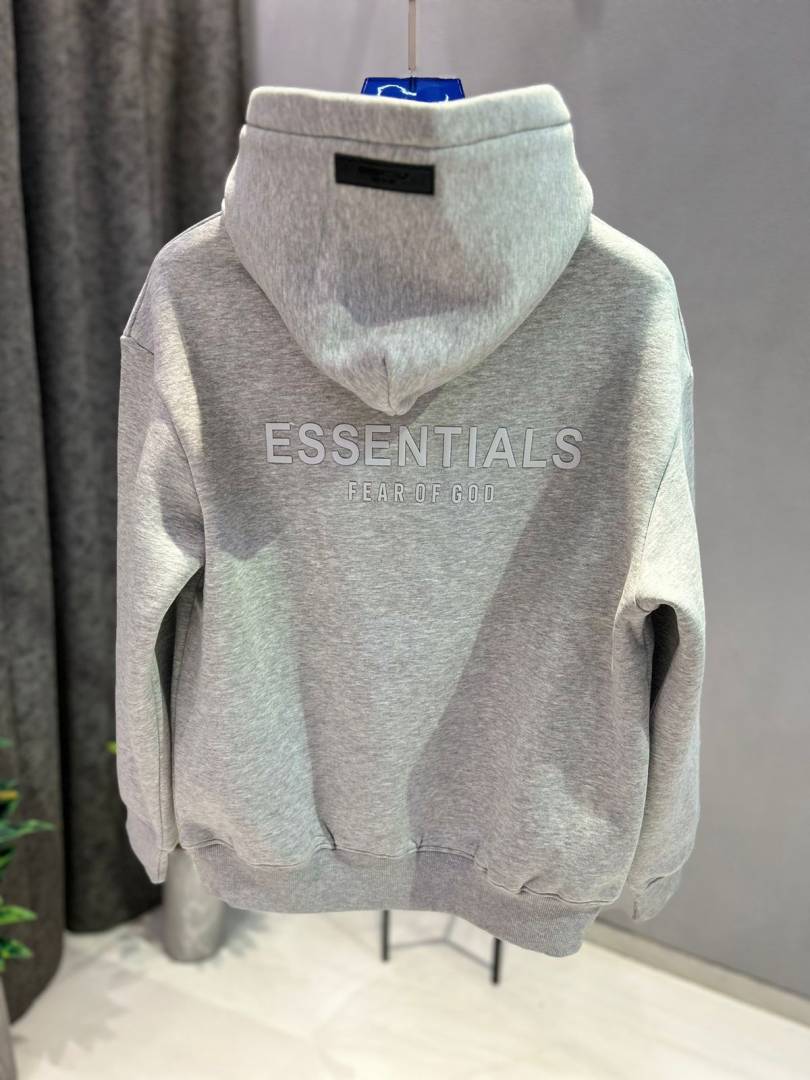 Essentials FEAR OF GOD IMPORTED HOODI GREY
