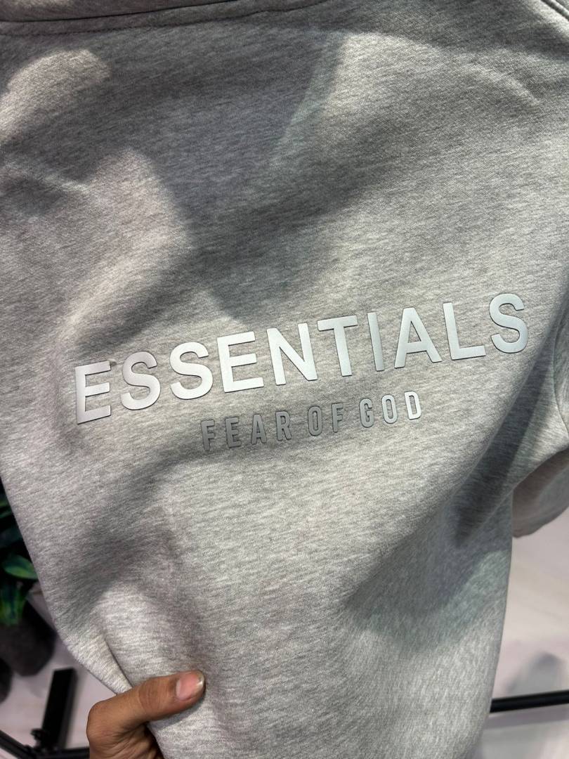 Essentials FEAR OF GOD IMPORTED HOODI GREY